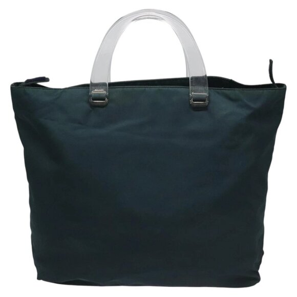 PRADA Hand Bag Nylon Navy Auth 112087 - Picture 3 of 16